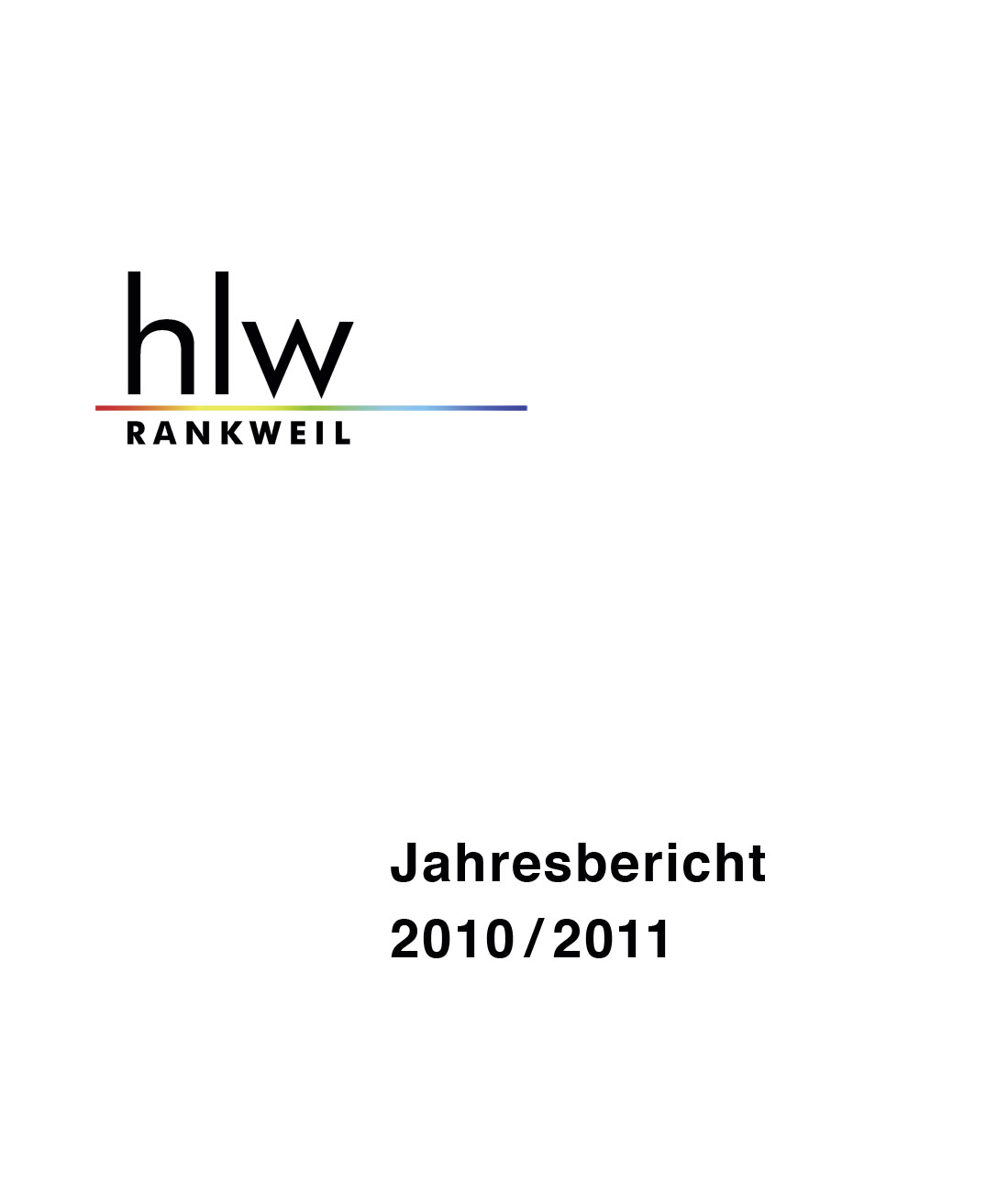 Jahresbericht 2010-2011