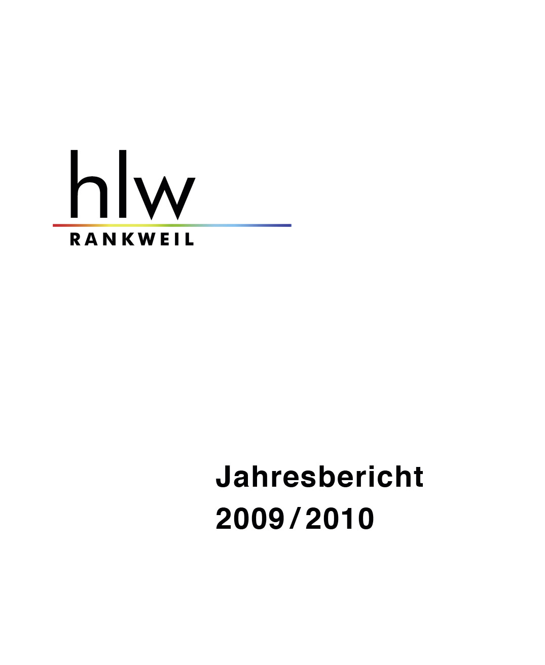Jahresbericht 2009-2010