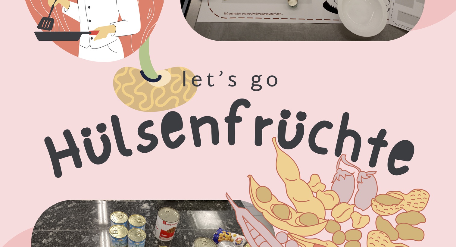 Kochen und backen mit Hülsenfrüchten