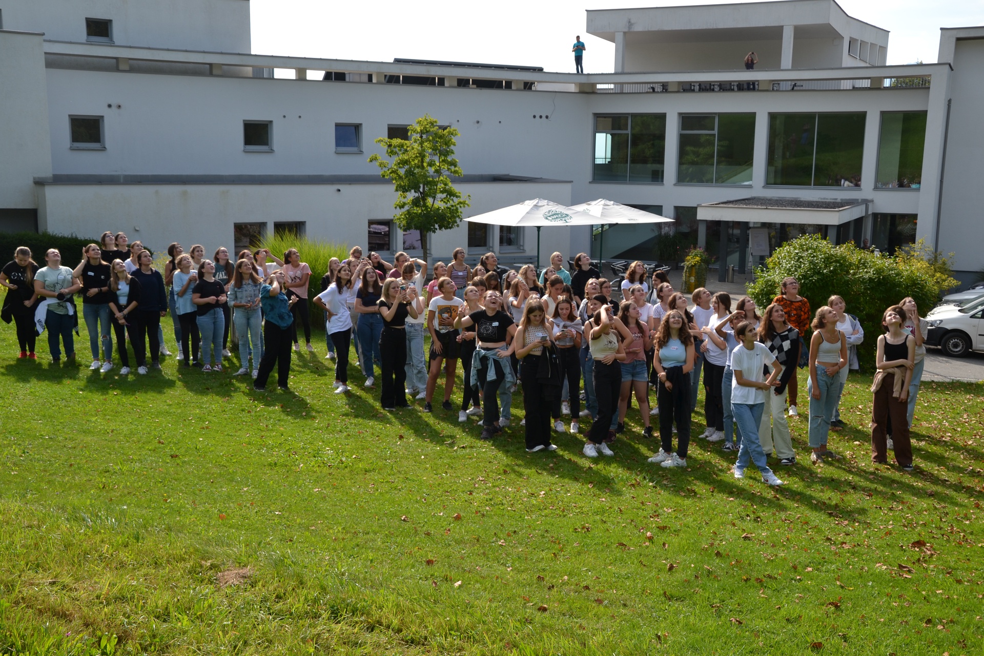 Wie sich eine Klasse zusammenfindet - Kennenlerntag der 1B