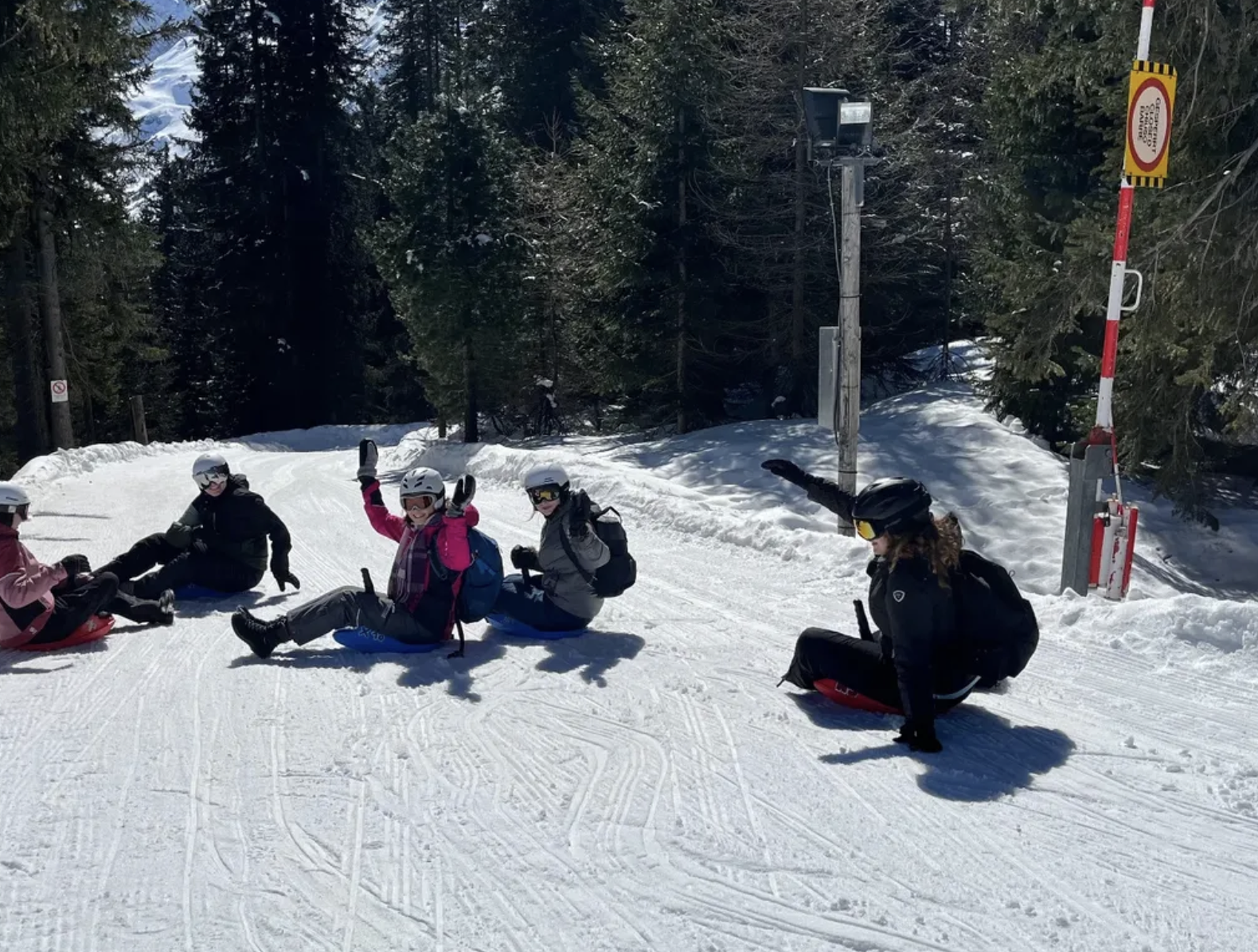Ski- und Rodeltage der zweiten Klassen