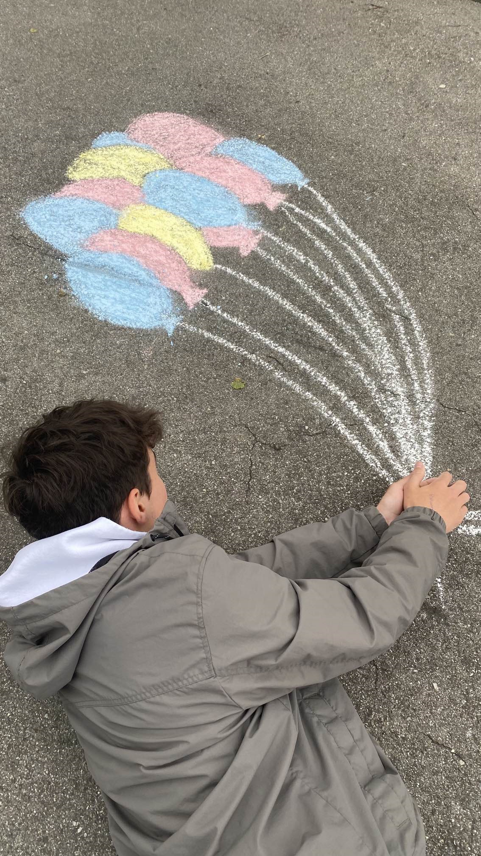 Optische Täuschungen auf dem Schulhof