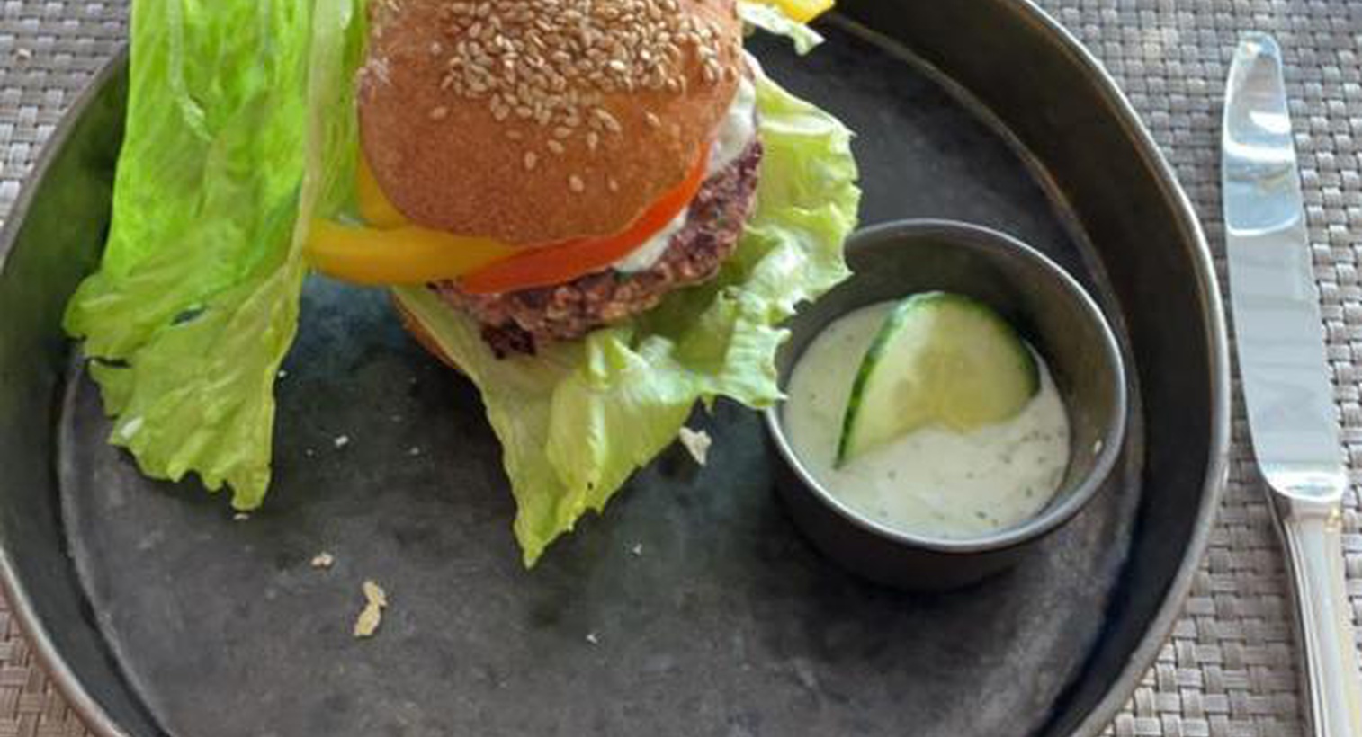 VEGETARISCHER BURGER? NA KLAR!