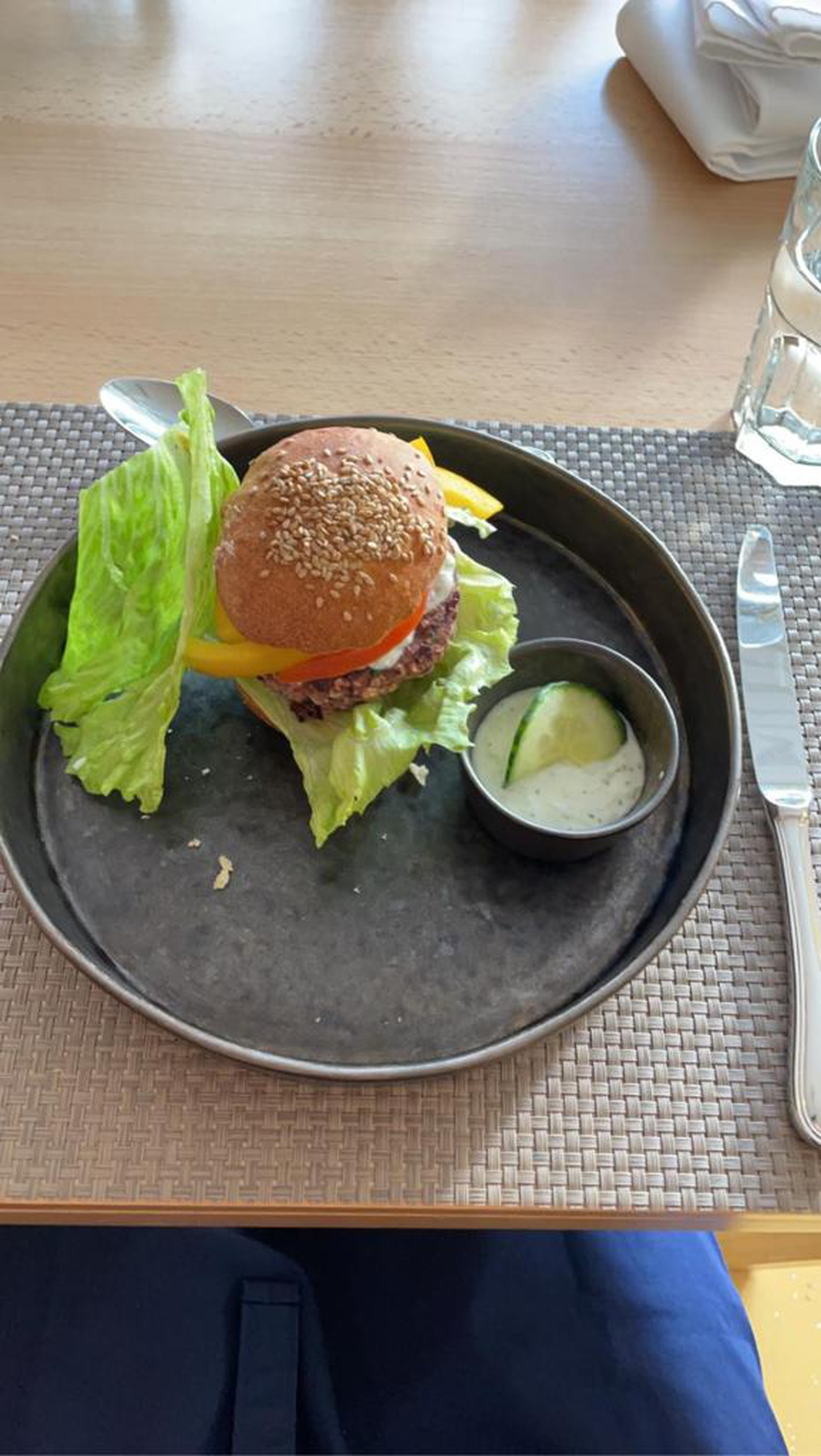 VEGETARISCHER BURGER? NA KLAR!