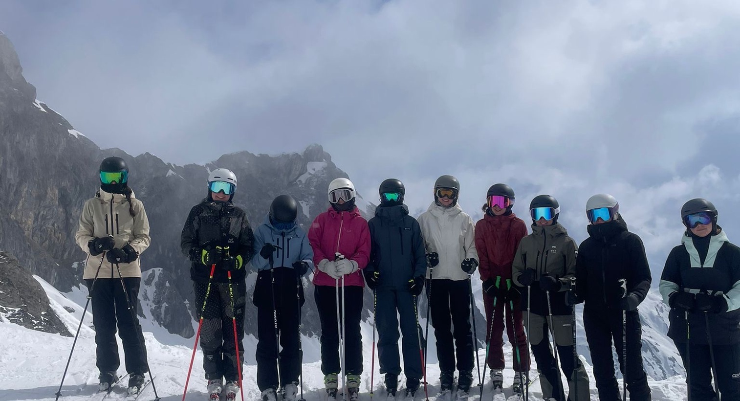 Der Berg ruft – die 2B in Lech!“