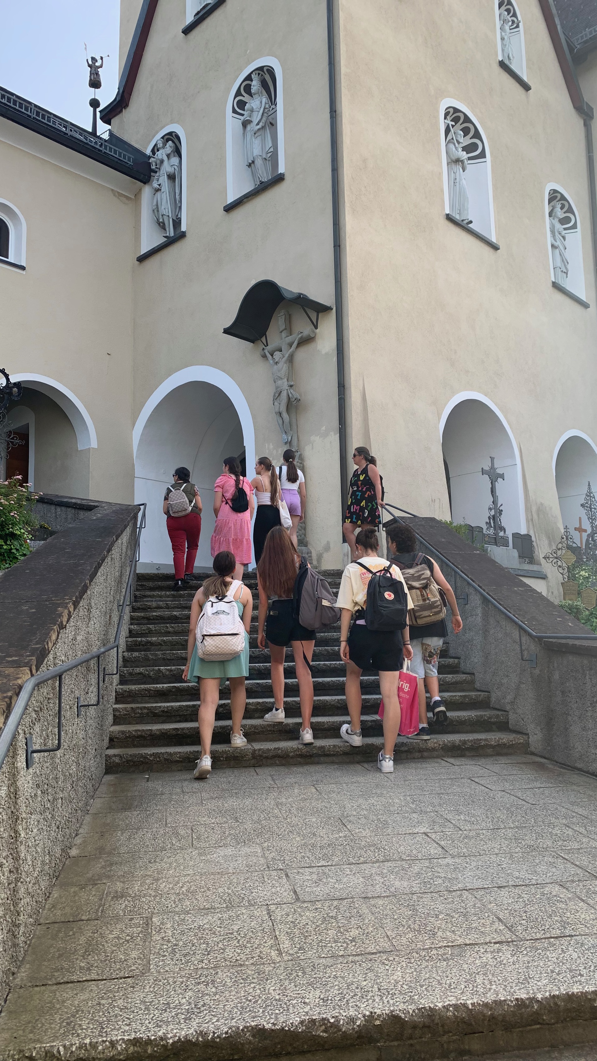 Besuch aus Trento - Gymnasium