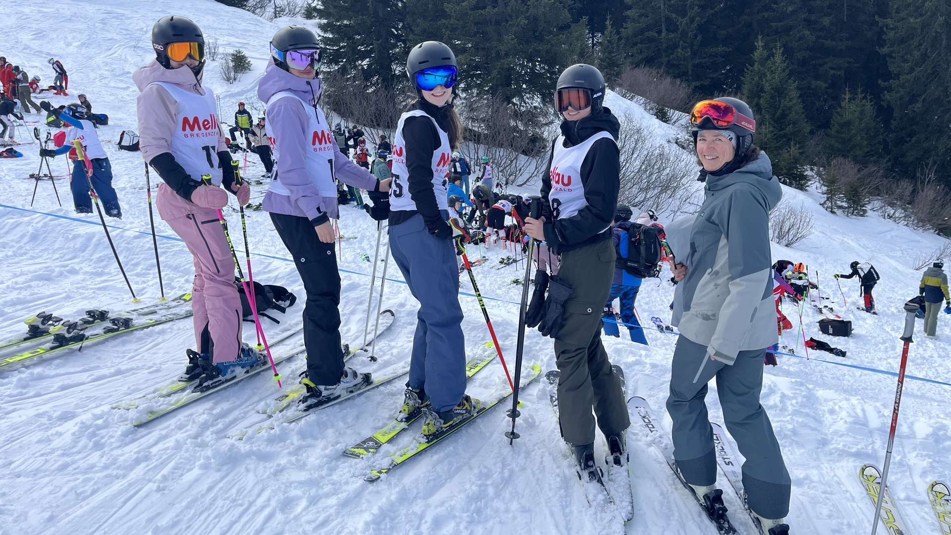 Wir geben alles im Ski Alpin