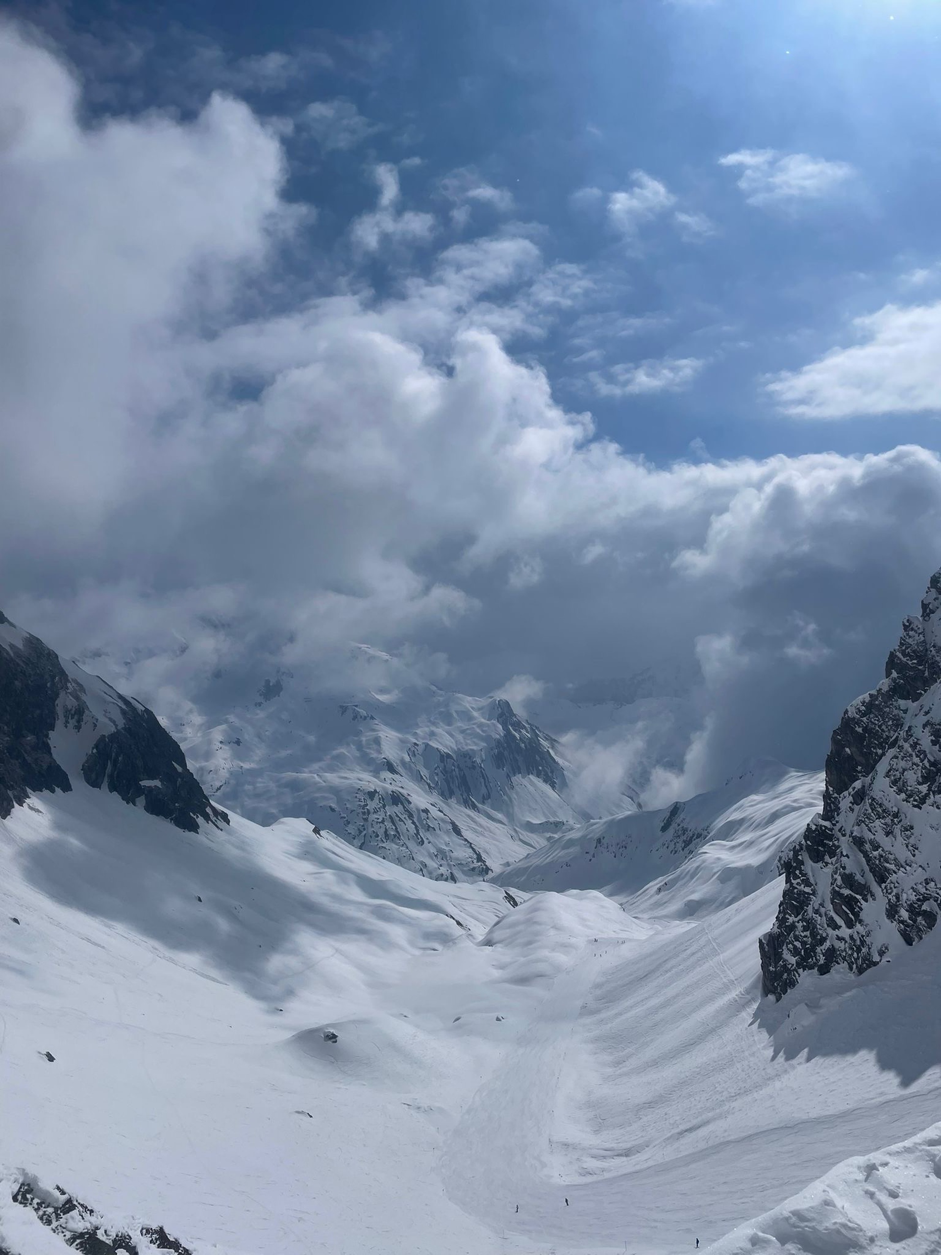 Der Berg ruft – die 2B in Lech!“