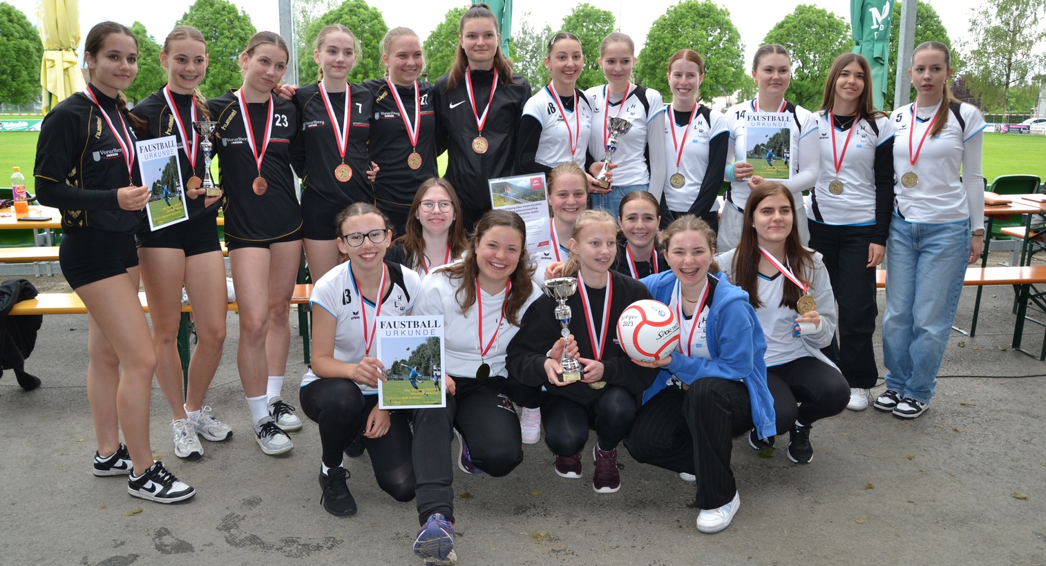 Wir sind Landesmeister! - 30. Faustball Schulcup 2023