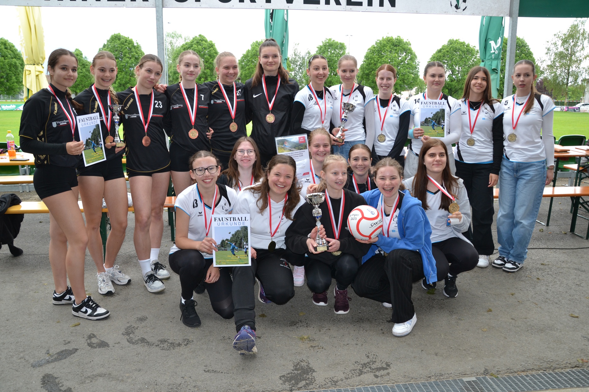 Wir sind Landesmeister! - 30. Faustball Schulcup 2023