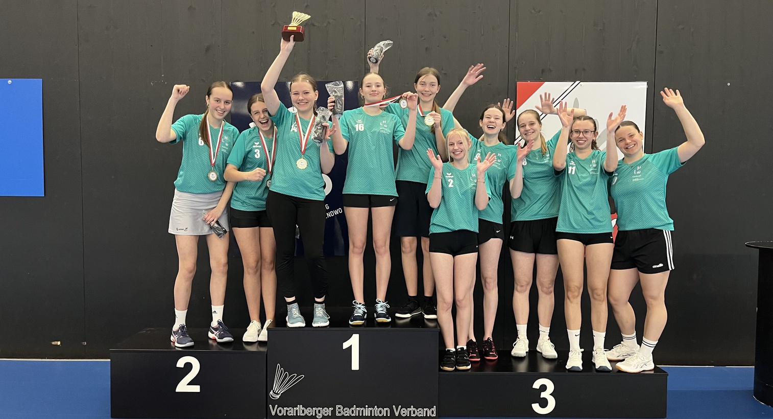 Großer Erfolg im Badminton