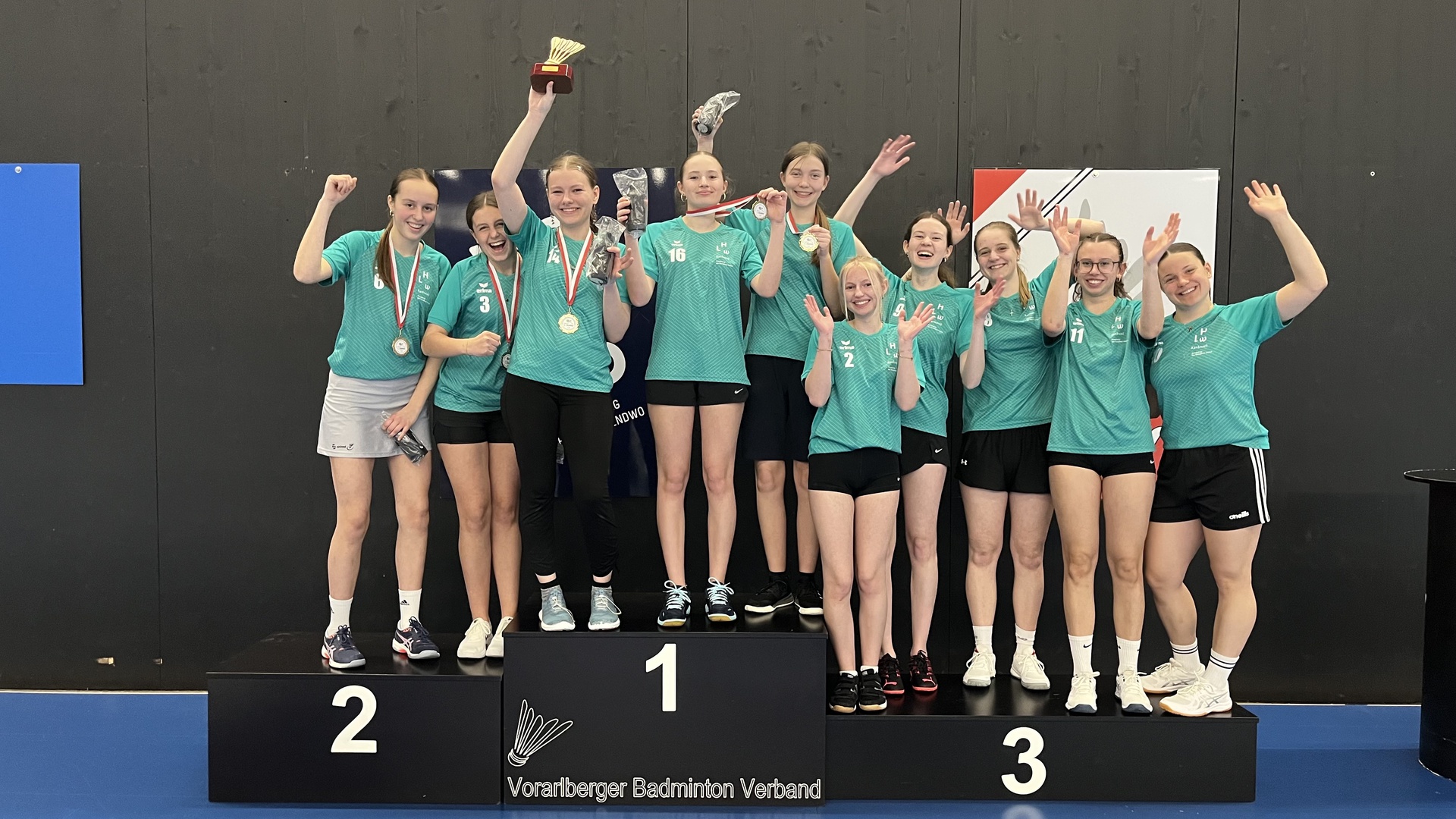 Großer Erfolg im Badminton