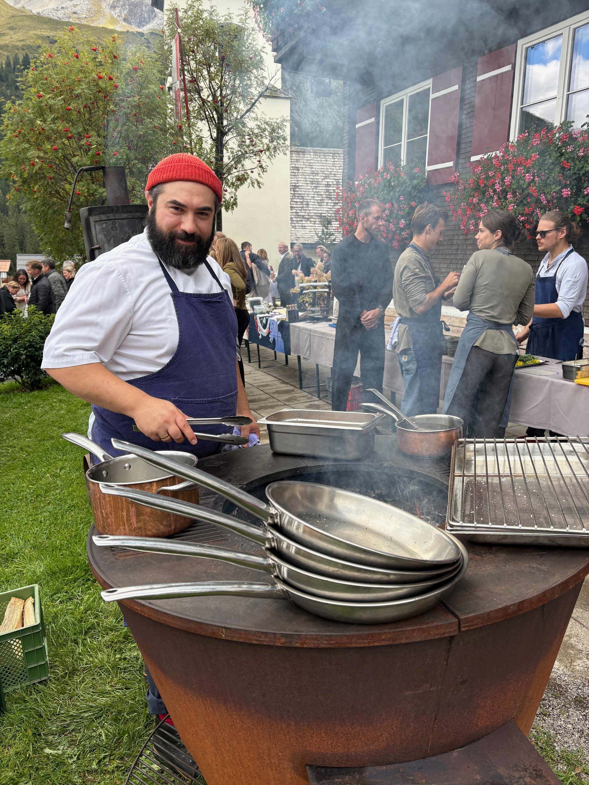 EINSATZ DER HLW-RANKWEIL BEIM GENUSSFESTIVAL IN LECH