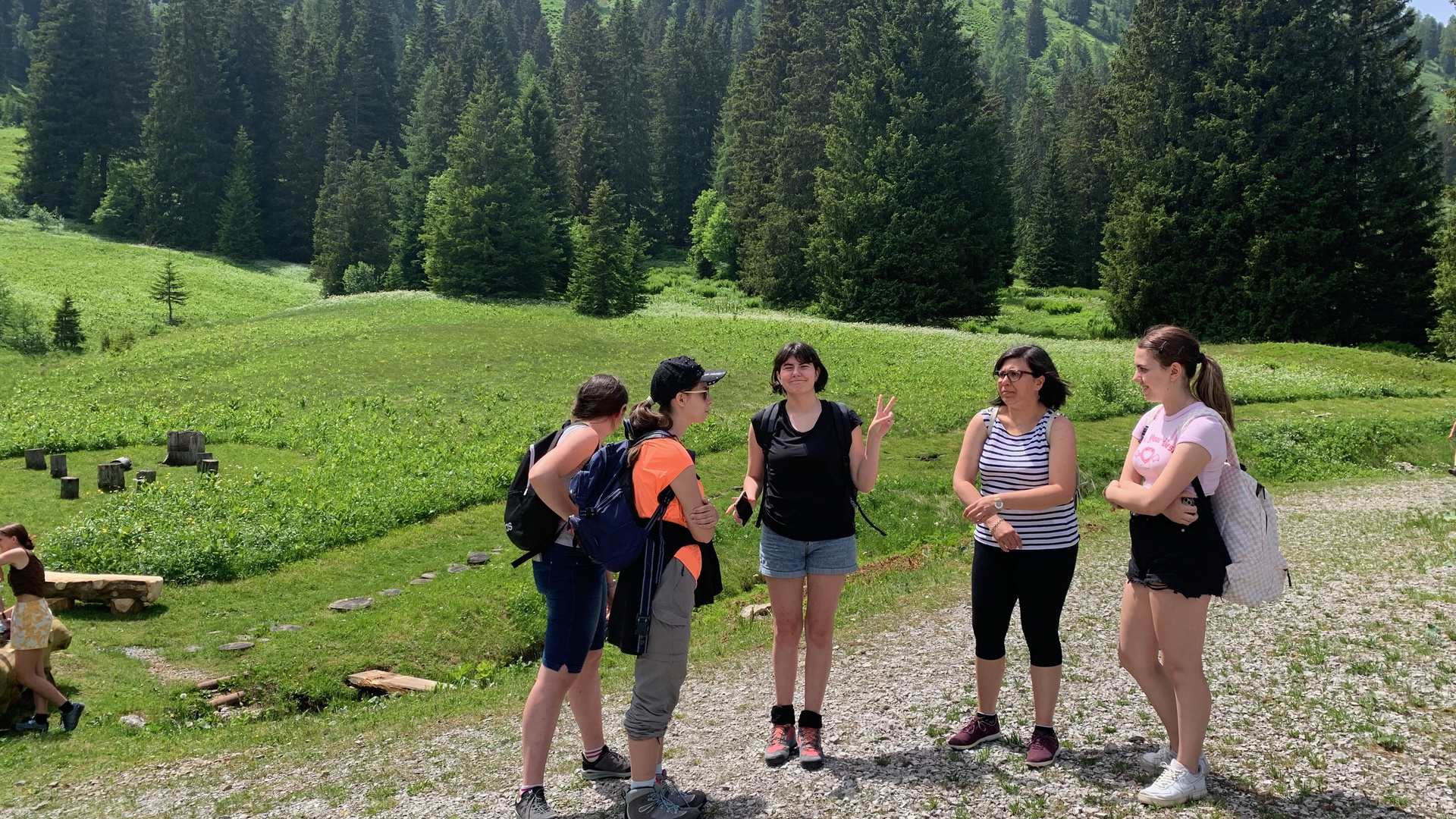 Besuch aus Trento - Gymnasium