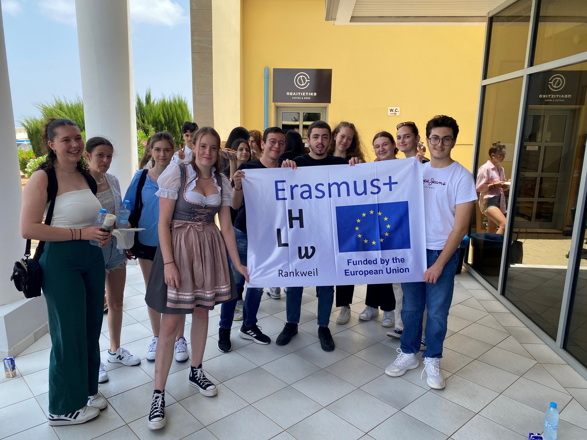 Schüler(-innen-)austauschs mit dem Paralimni Lyceum - Erasmus+