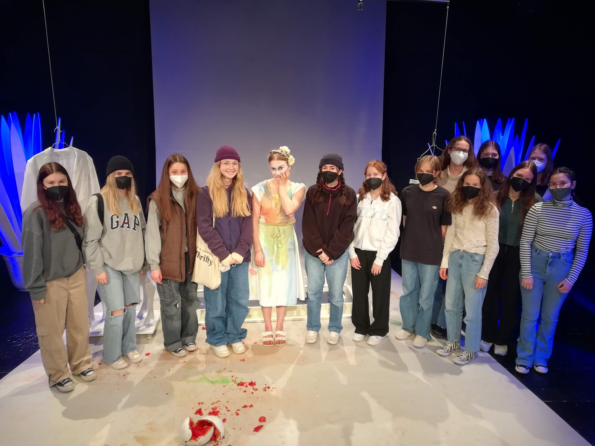 „Viva la vida!“ – Theaterbesuch der 2B und 2A  - D