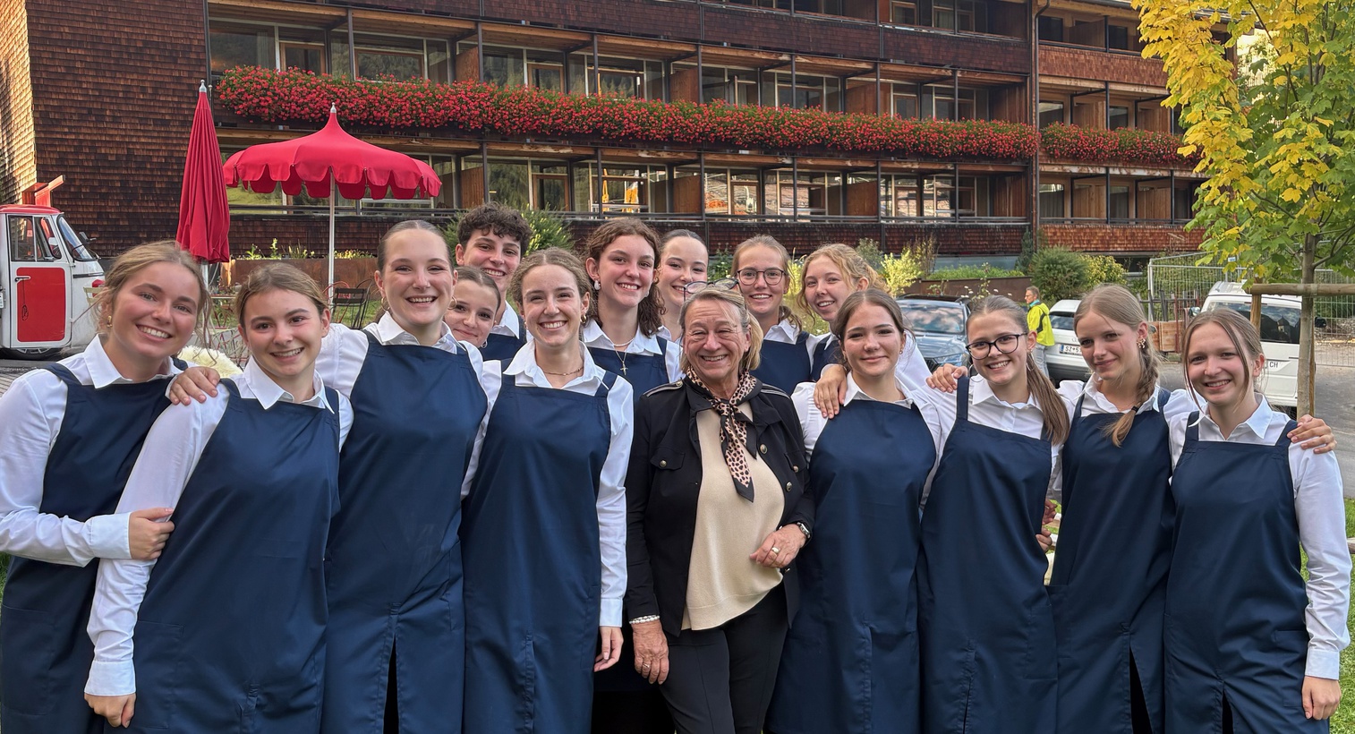 EINSATZ DER HLW-RANKWEIL BEIM GENUSSFESTIVAL IN LECH