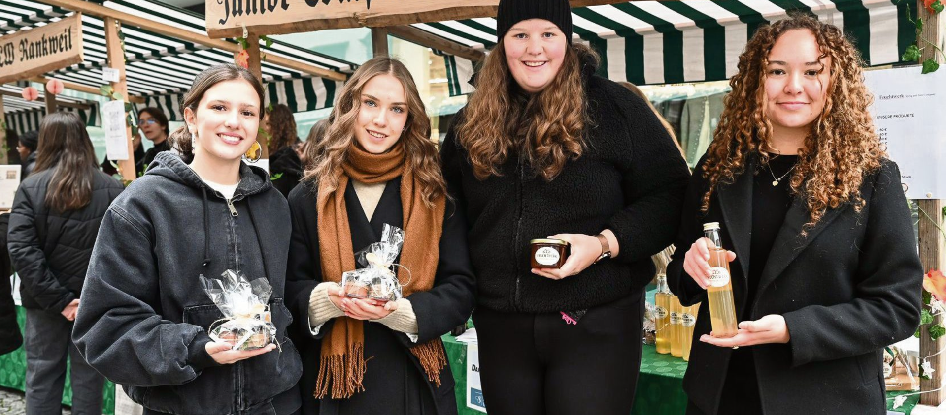 Unsere Schule glänzt mit Jungunternehmer:innen