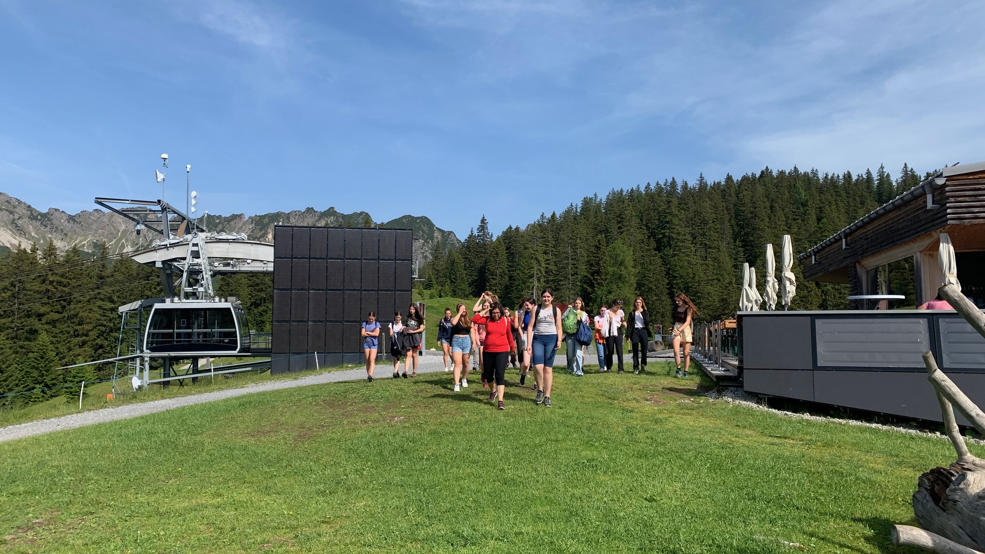 Besuch aus Trento - Gymnasium