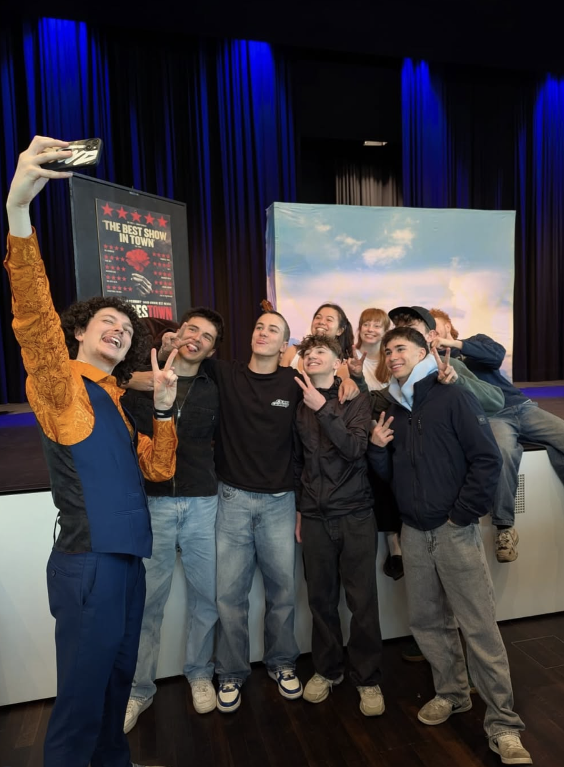 Besuch des Englischtheaters der Vienna English school Tours