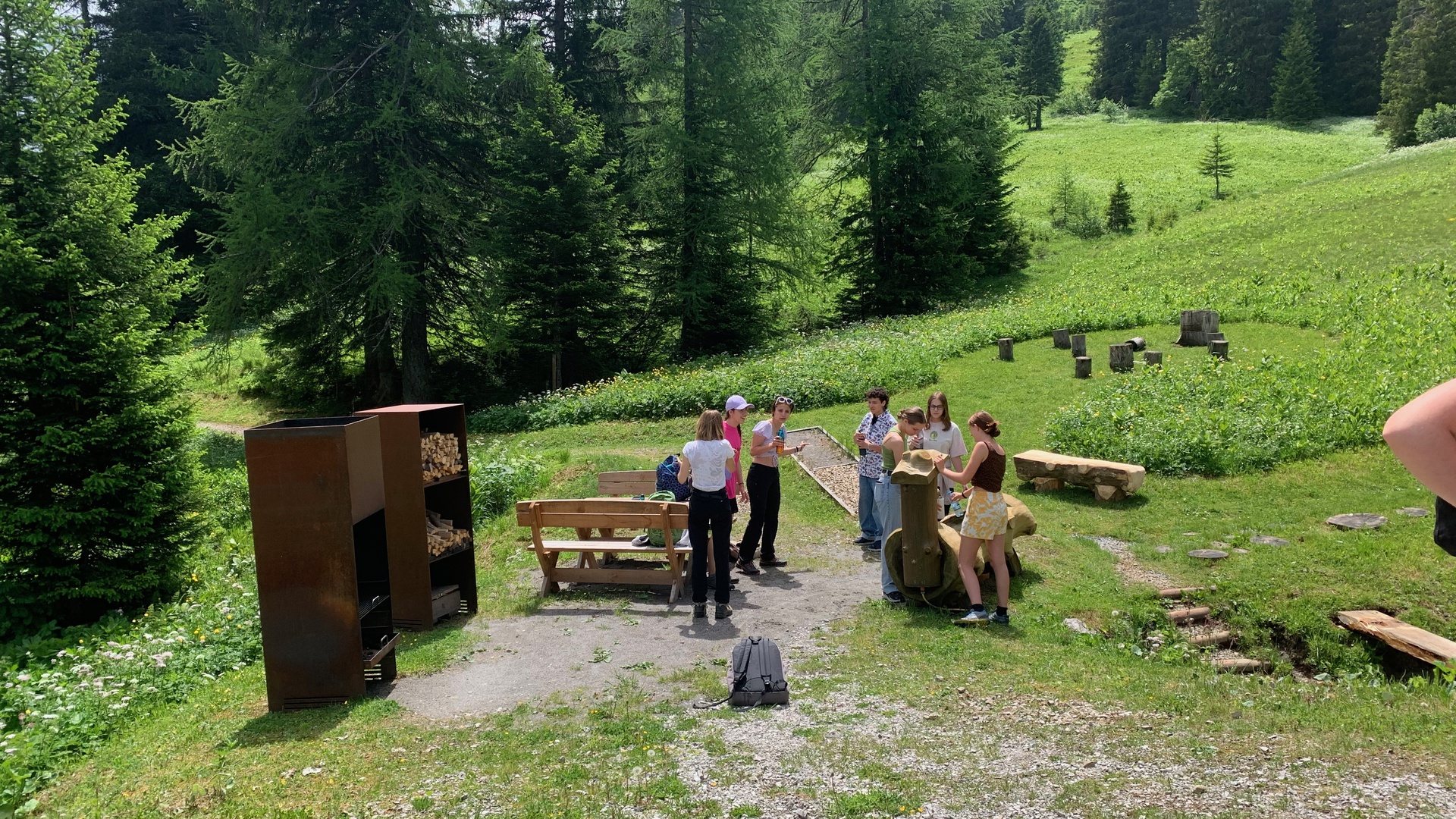 Besuch aus Trento - Gymnasium