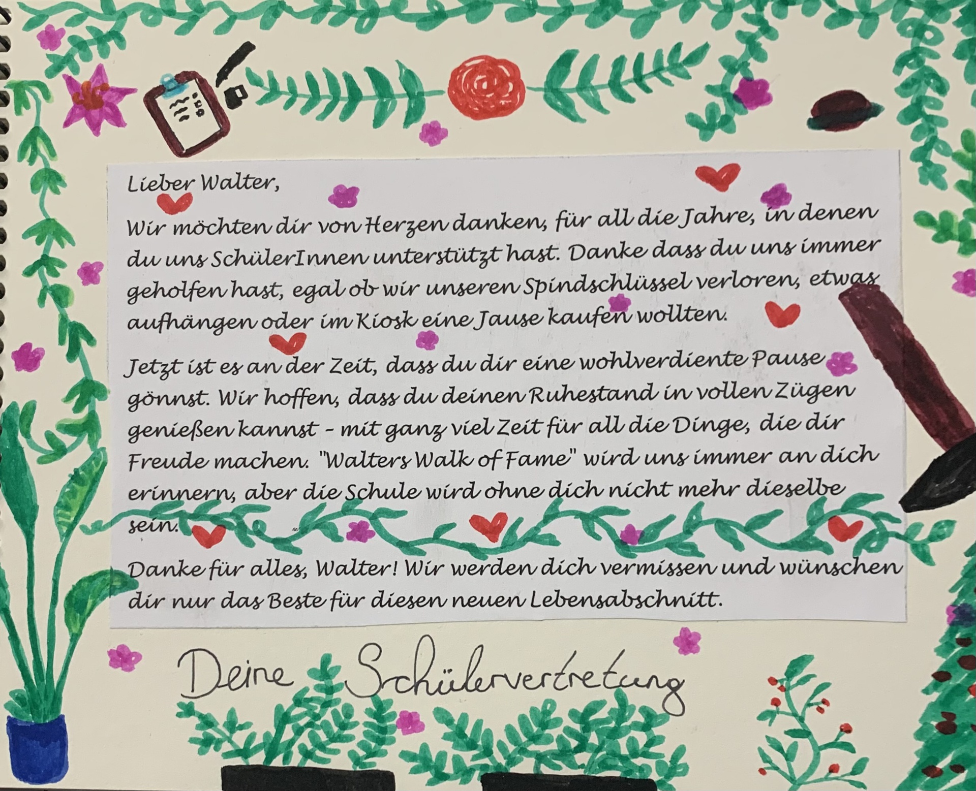 DANKE Walter!