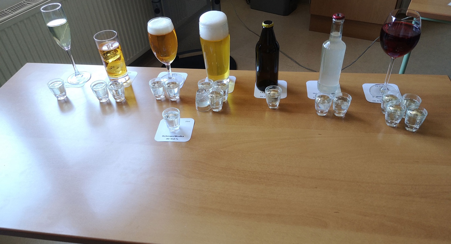 Alkohol-Workshop der 3B