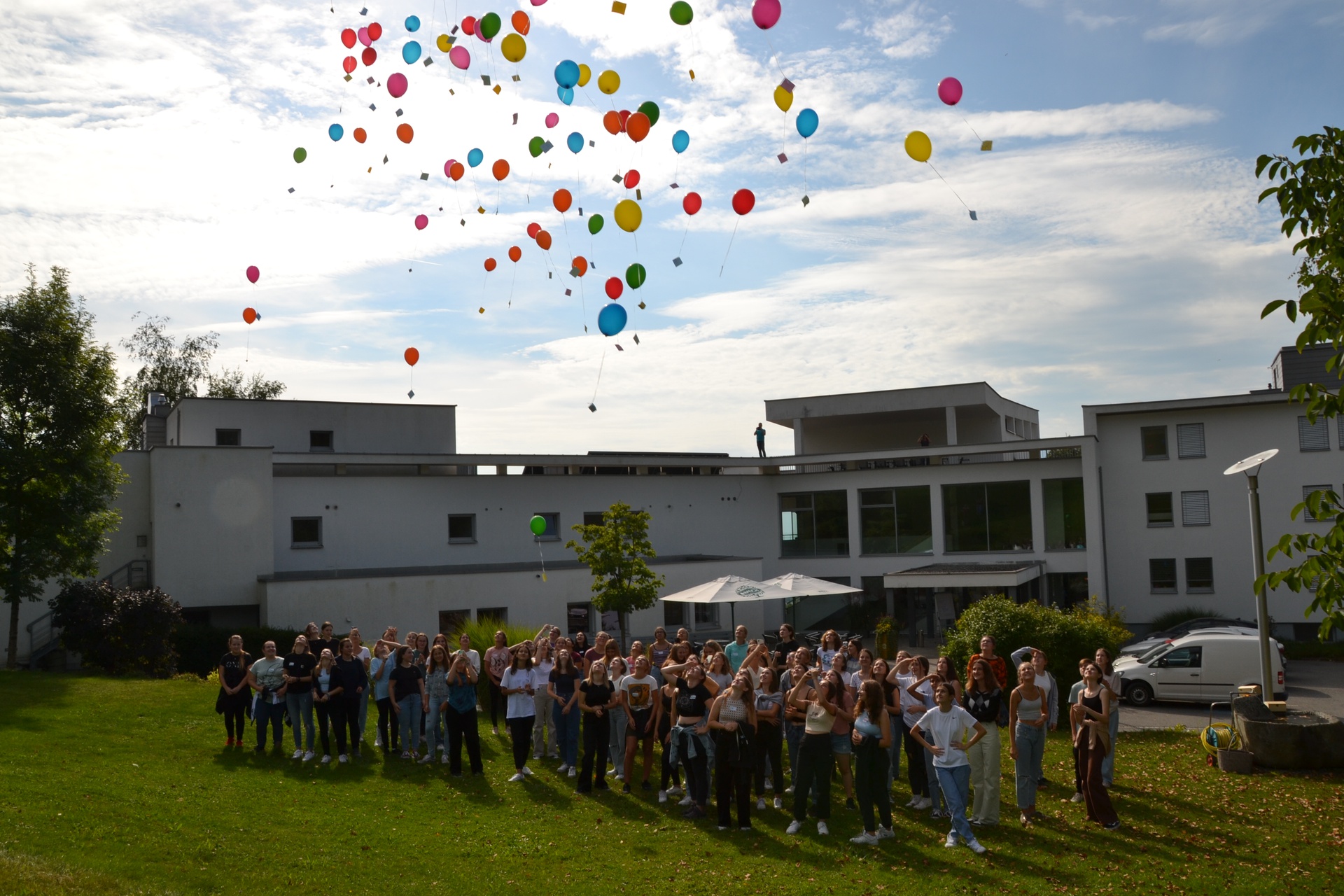 Wie sich eine Klasse zusammenfindet - Kennenlerntag der 1B