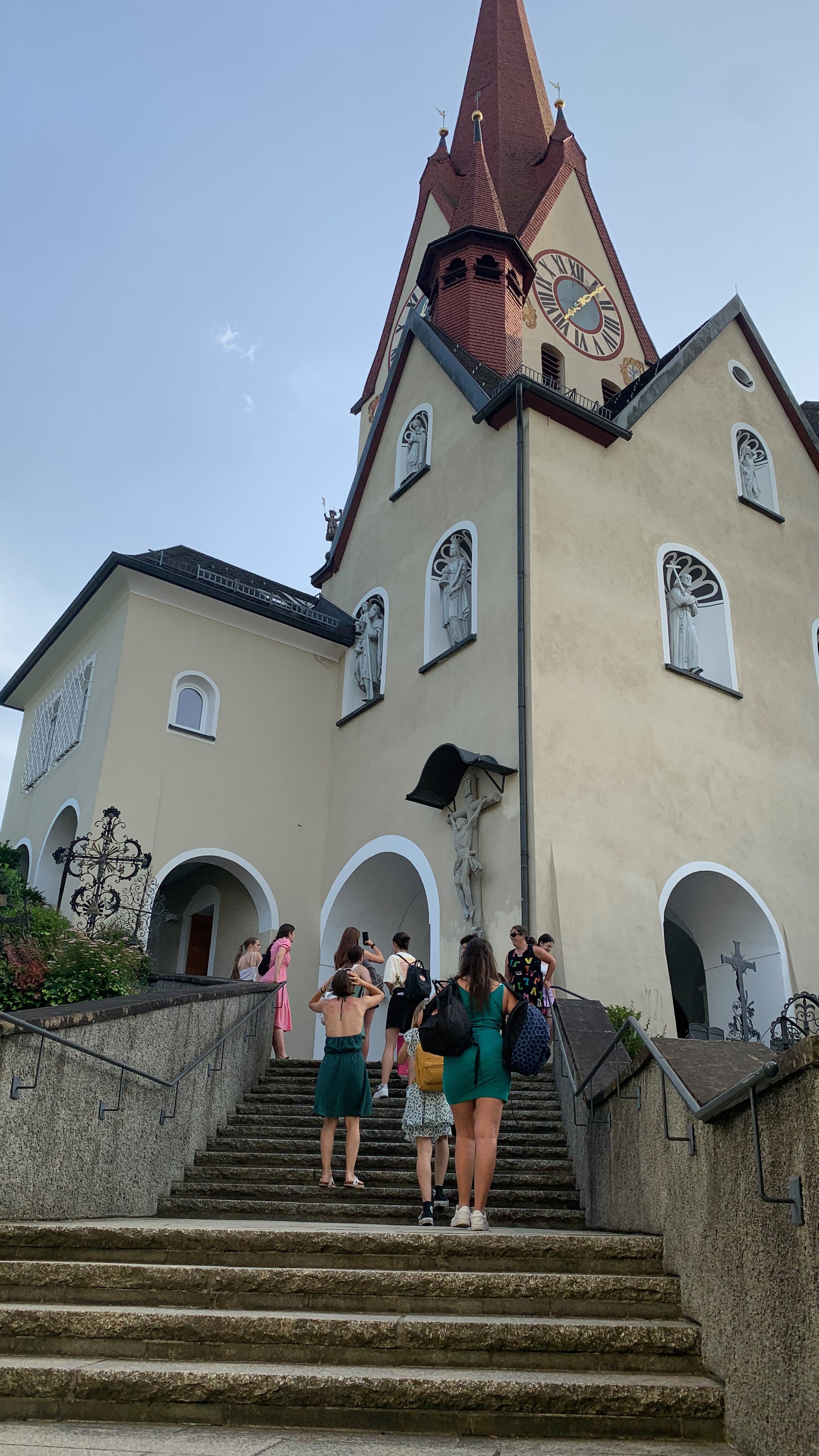 Besuch aus Trento - Gymnasium