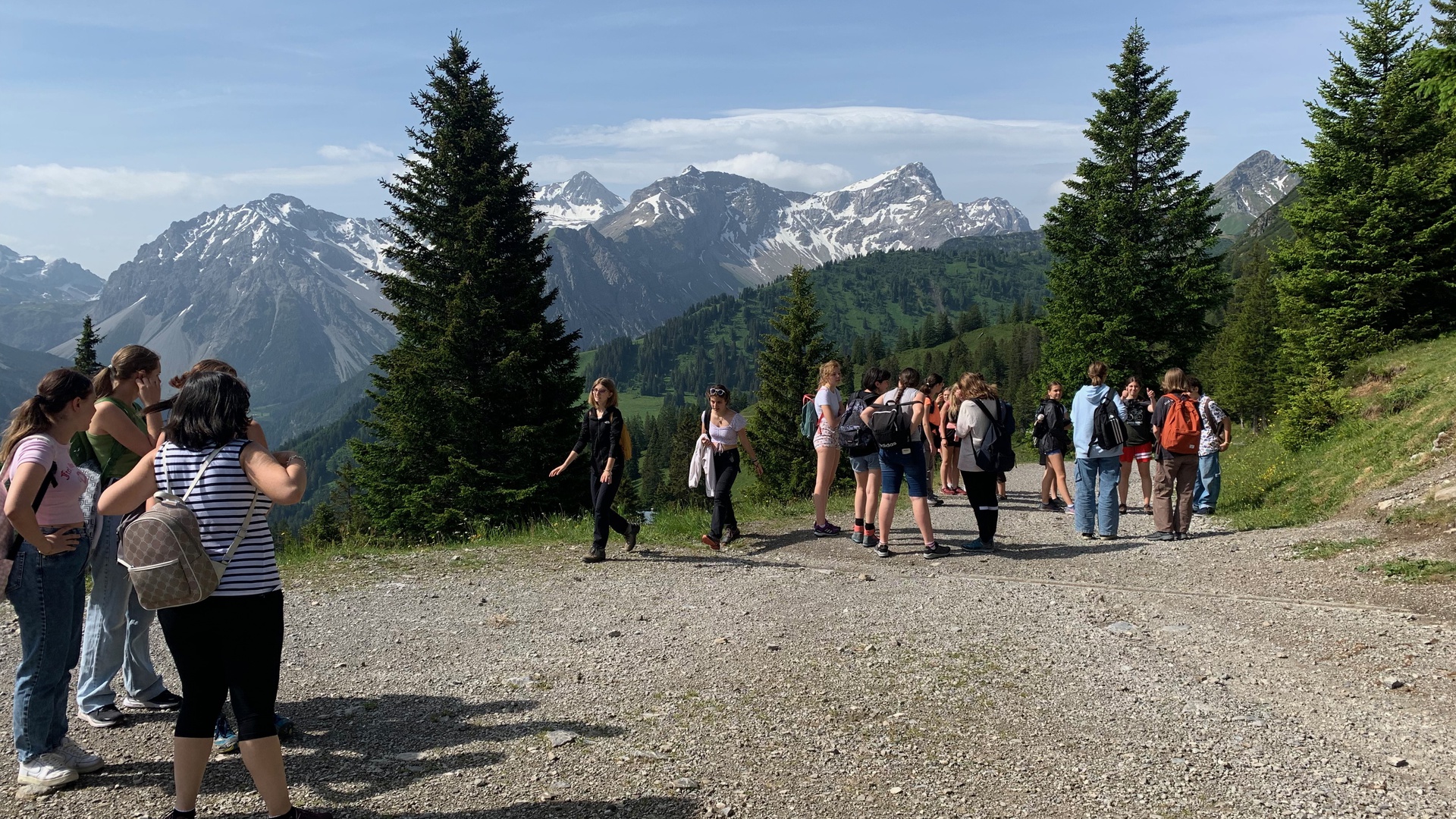 Besuch aus Trento - Gymnasium