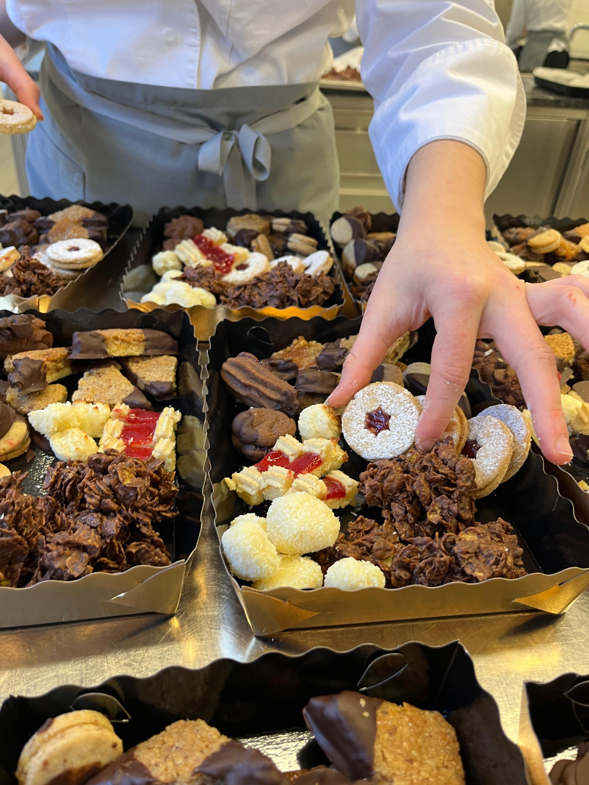Die 1A in der Weihnachtsbäckerei