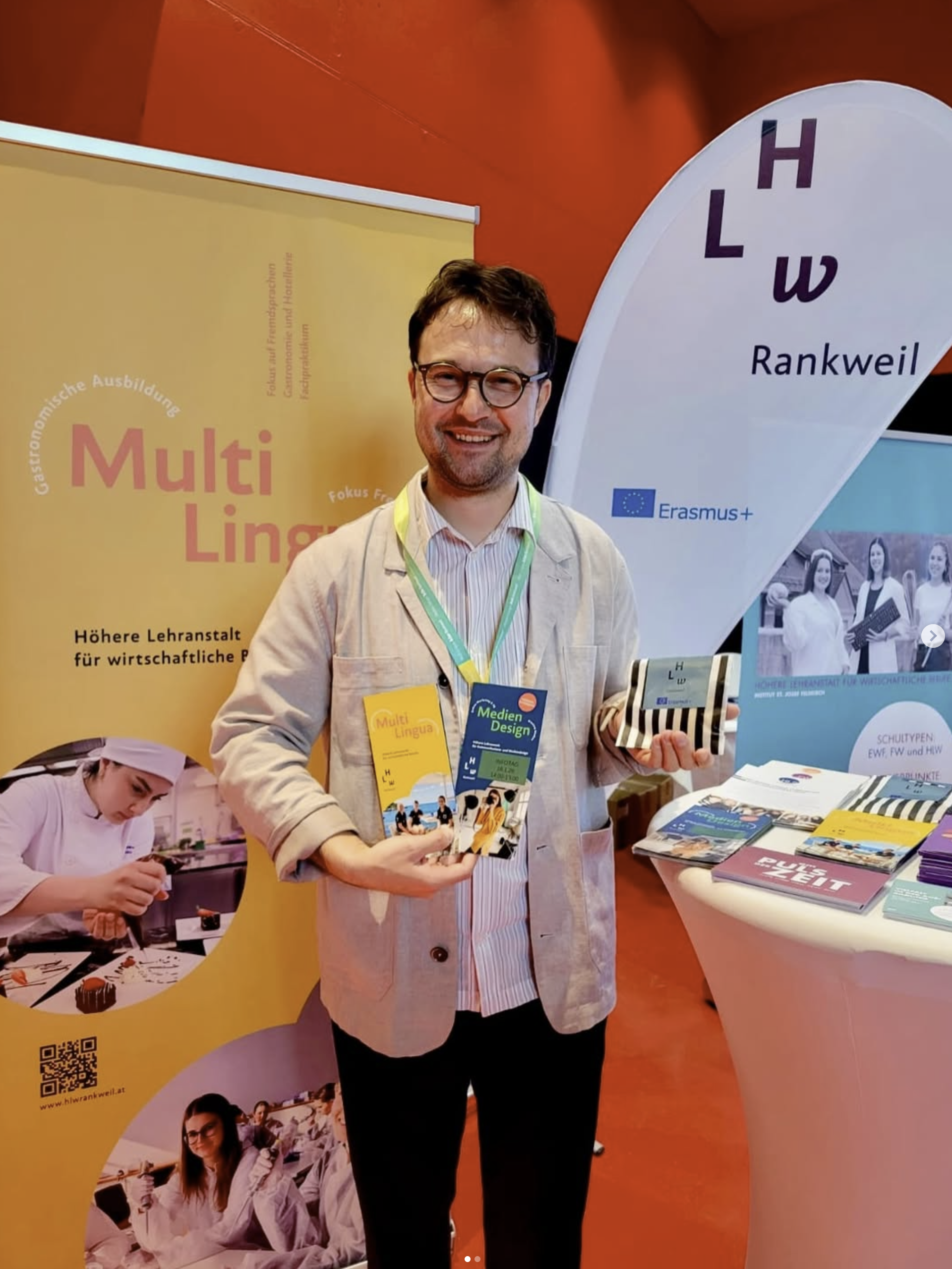 Die HLW-Rankweil war auf der i-Messe