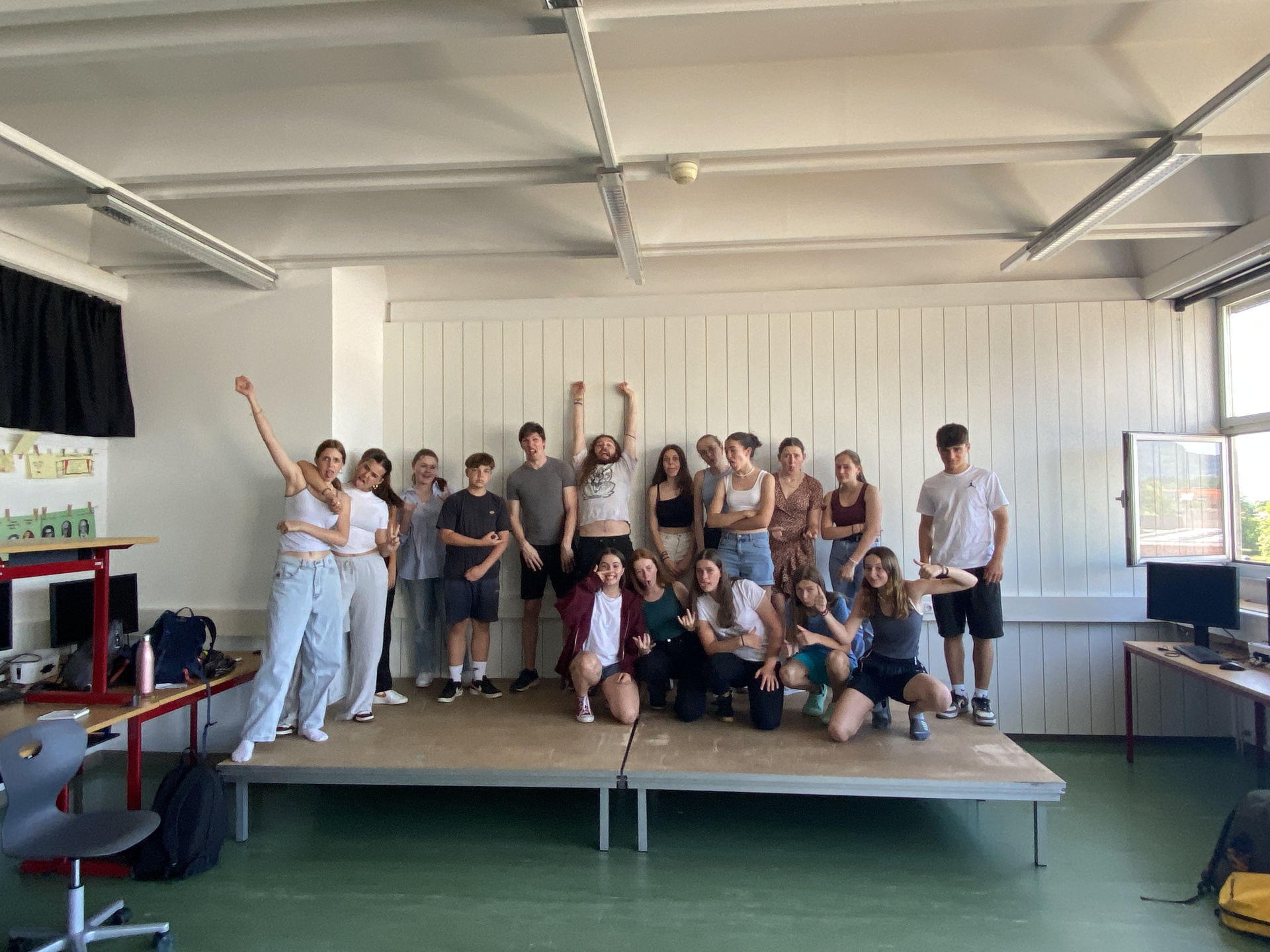 Theater - IMPRO-Workshop mit Alex und Gabriel