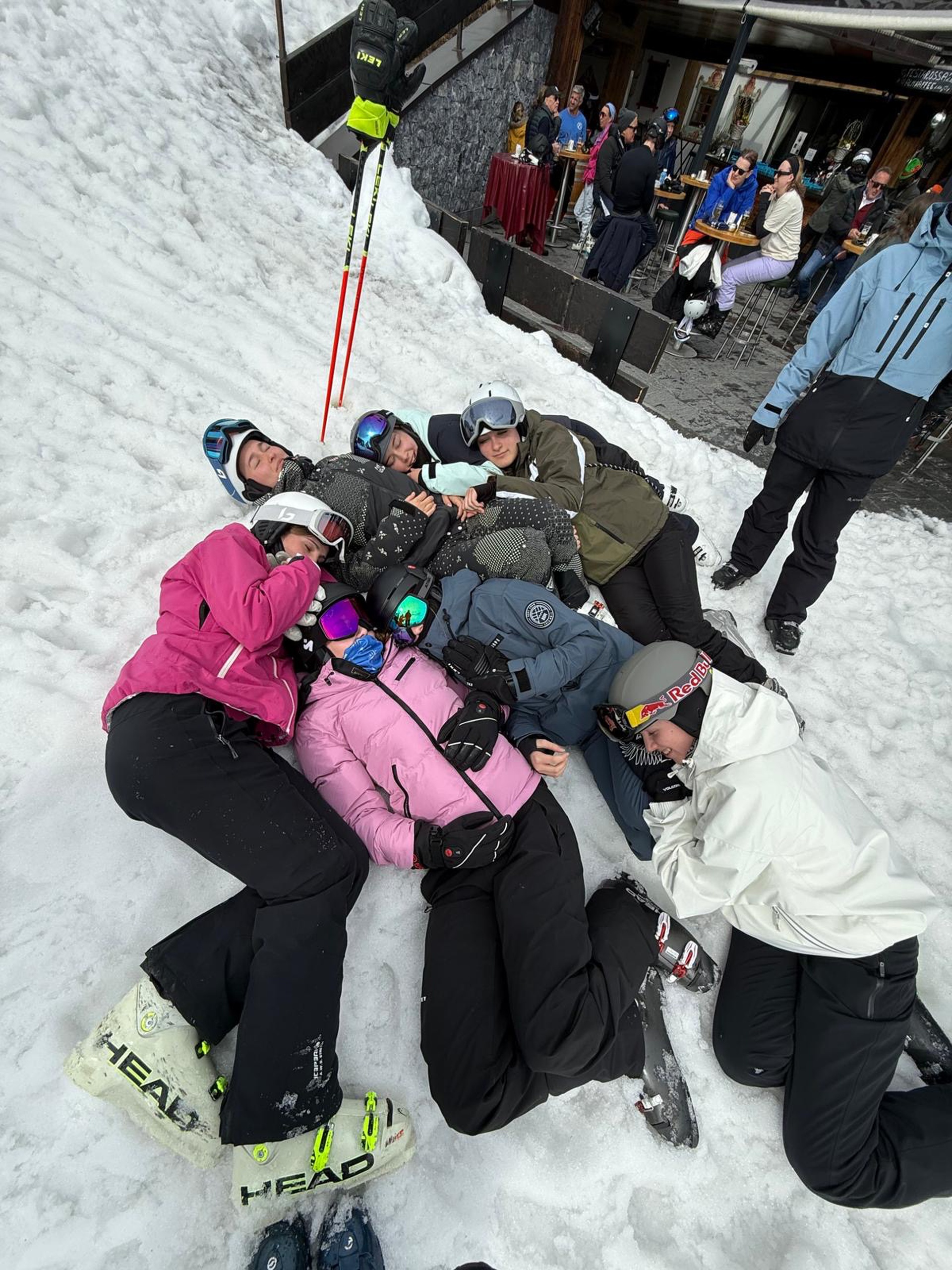 Der Berg ruft – die 2B in Lech!“