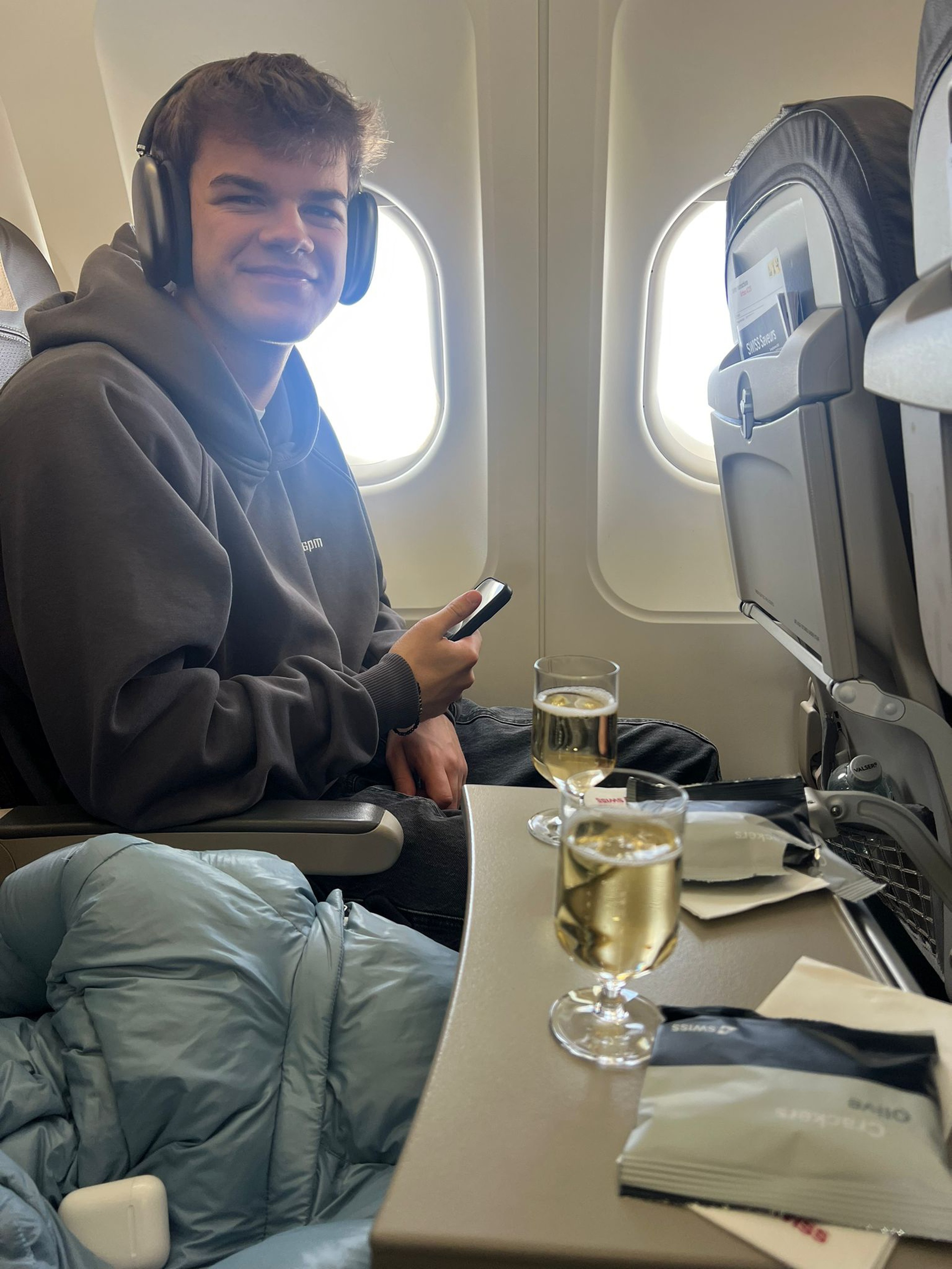 Danino allein in Stockholm