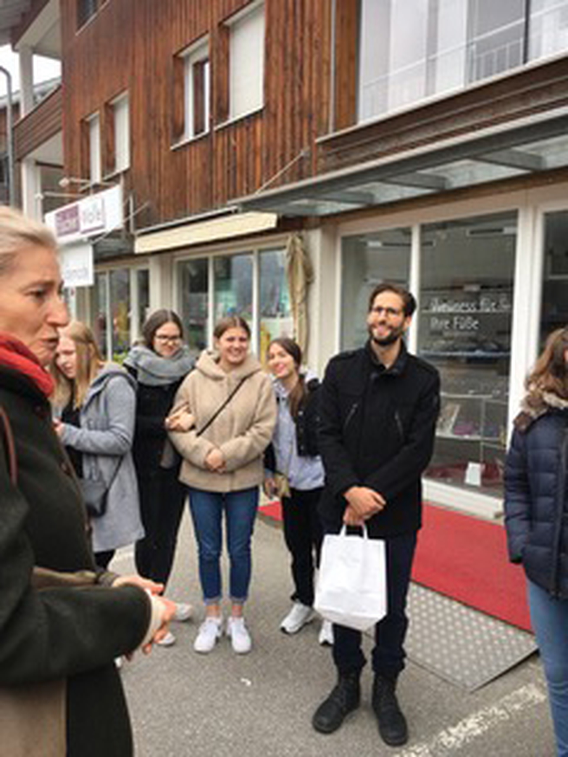 Kuschelhotel und Bezau city   Lehrausgang der 3C