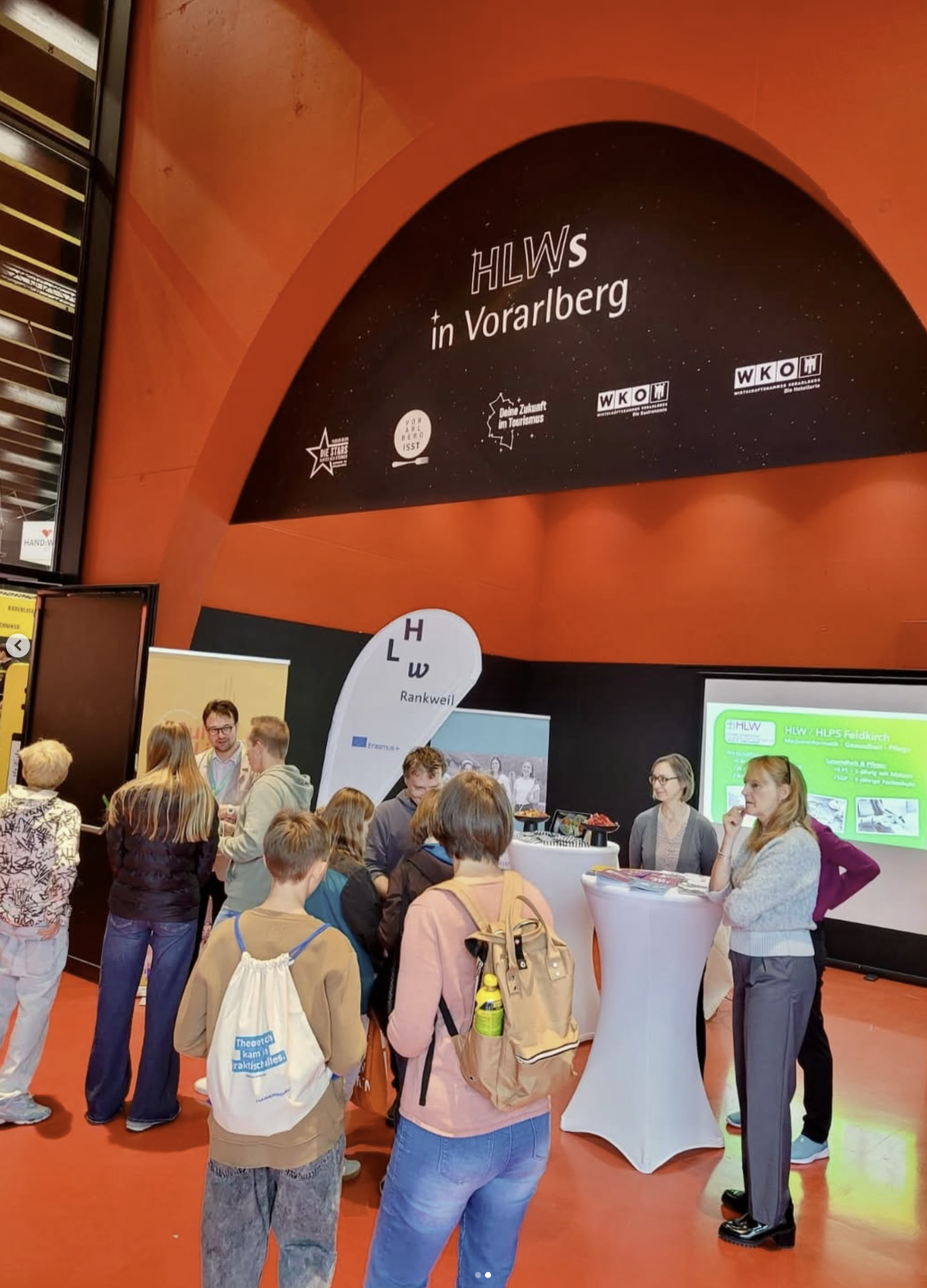 Die HLW-Rankweil war auf der i-Messe